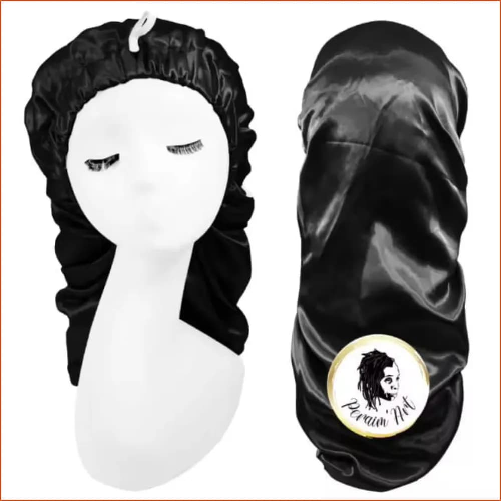 Bonnet de nuit extra long double épaisseur